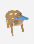 Bobo Choses - baby - pixel abduction allover winter cap - brown