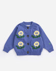 Bobo Choses - baby - stamp bloom cardigan