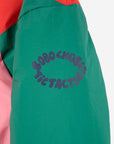Bobo Choses - kids - tic tac toe colorblock anorak - multicolor