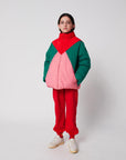 Bobo Choses - kids - tic tac toe colorblock anorak - multicolor