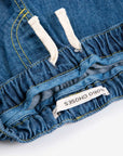 Bobo Choses - baby - taxi saurus tag denim pants