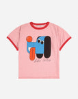 Bobo Choses - kids - doggy mate t-shirt - red