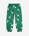 Bobo Choses - kids - la oca allover joggers - green