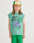 Bobo Choses - kids - Rapid Radish sleeveless T-shirt