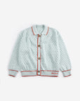 Bobo Choses - kids - bc Openwork cardigan