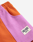 Bobo Choses - kids - bc color Block woven shorts