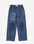 Bobo Choses - kids - mr footish knee pads woven pants
