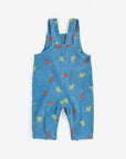 Bobo Choses - baby - mush monster duo allover corduroy overalls