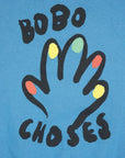 Bobo Choses - kids - high five sweatshirt - blue