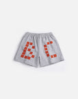 Bobo Choses - kids - square bc bermuda - grey