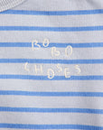 Bobo Choses - baby - stripes sweatshirt - blue