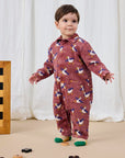 Bobo Choses - baby - la oca overall woven overall - brown