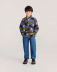 Bobo Choses - kids - taxi taurus tag denim pants
