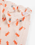 Bobo Choses - baby - softpaw monster allover denim pants
