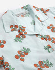 Bobo Choses - kids - Juicy Tomatoes all over woven shirt