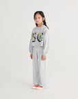 Bobo Choses - kids - Spring Letters cropped sweatshirt