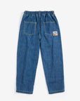 Bobo Choses - kids - taxi taurus tag denim pants