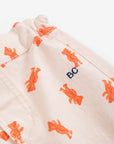 Bobo Choses - baby - softpaw monster allover denim pants