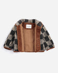 Bobo Choses - baby - almost moiré sheepskin jacket