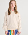 Bobo Choses - kids - bc By Hand raglan sweatshirt