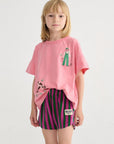 Bobo Choses - kids - Striped terry cloth shorts