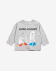 Bobo Choses - baby - booty ghosts t-shirt
