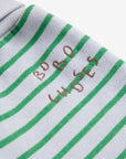 Bobo Choses - baby - stripes joggers - green