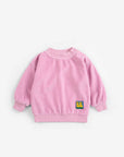 Bobo Choses - baby - booo bo tag velvet sweatshirt