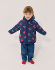 Bobo Choses - baby - stamp bloom reversible anorak
