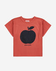 Bobo Choses Iconic - kids - poma red t-shirt