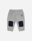 Bobo Choses - baby - quilted joggers - light heather grey