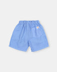 Buho - kids - drill bermuda - ocean blue