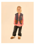Jelly Mallow - star colorblock reversible ves