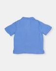Buho - kids - linen shirt - ocean blue