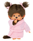 Monchhichi - girl with bathrobe (20cm)
