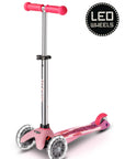 Micro Step - Scooter Mini Micro deluxe glow - frosty pink