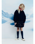 Morley - yami - montana skirt with pleats - blue