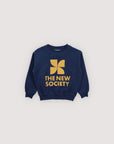 The New Society - TNS Logo Sweatshirt - Infinite Navy