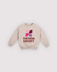 The New Society - TNS Logo Sweatshirt - Moonlight vigore