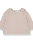 1+ in the family - Brigitte - frill longsleeve - nude