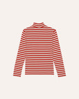 The campamento - kids - turtle neck - red stripes