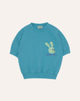 The campamento - kids - rabbit t-shirt - blue