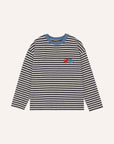The campamento - kids - stripes t-shirt - grey