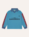 The campamento - kids - logo polo - blue