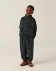The campamento - kids - corduroy shirt - grey