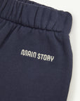 Main Story - balloon pant - graystone blue
