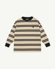 Main Story - band tee - angora stripe