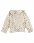 Emile et Ida - kids - block blouse - lazuli