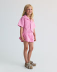 The new society - bellis shirt - blush rose