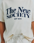 The new society - bonsai t-shirt - ecru